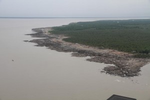 The unstable delta coast - Putney Island             